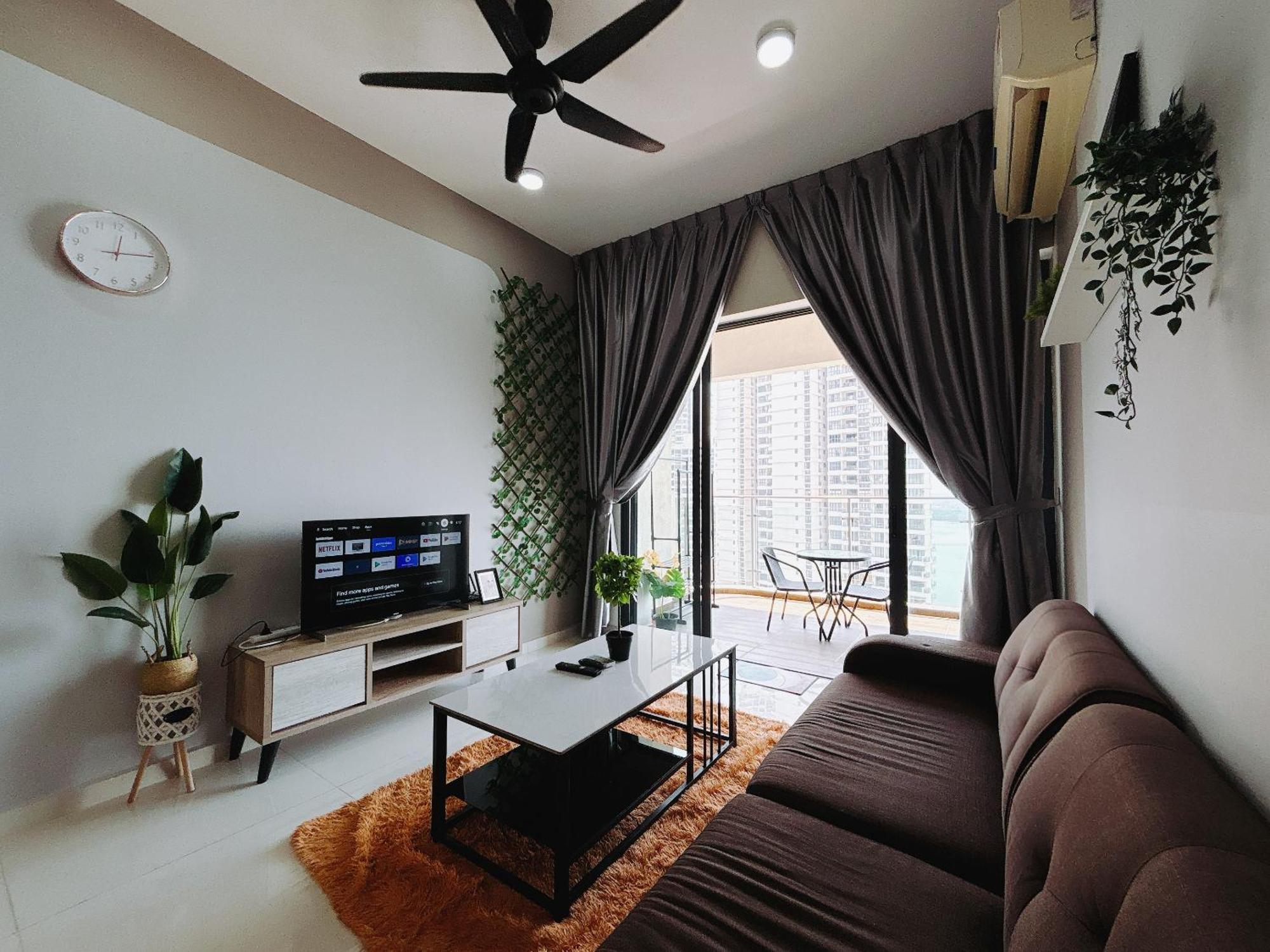 Scenic Country Garden Danga Bay By Lions Bay Leilighet Johor Bahru Rom bilde